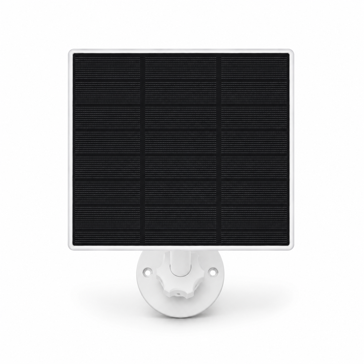 Frontansicht Solarpanel für Vogelhaus mit Kamera, leistungsstarkes Solarmodul für Vogelkameras im Garten